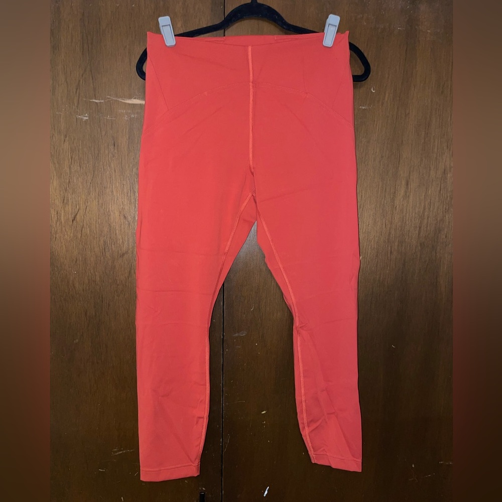Lululemon Leggings - size 12 - Rust color